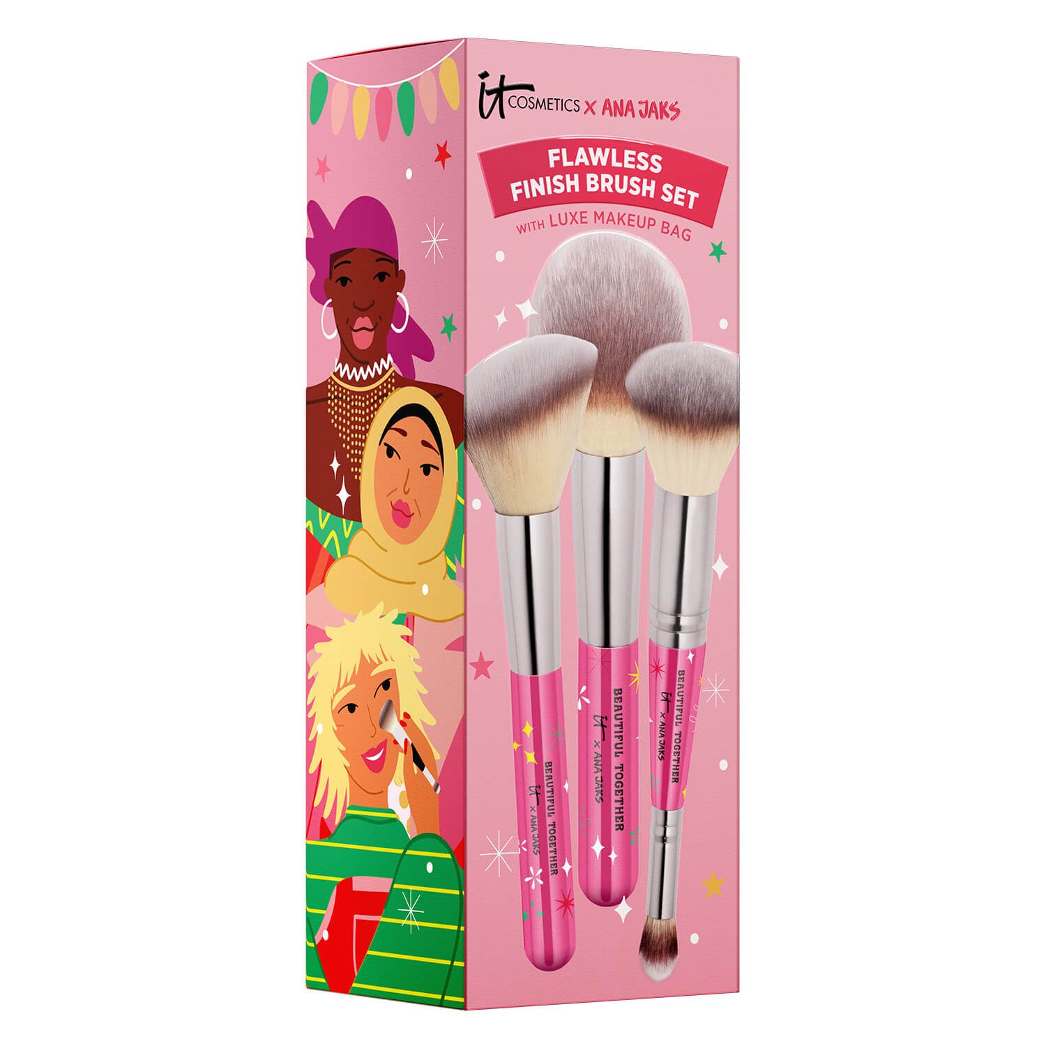 BEAUTIFUL TOGETHER FLAWLESS FINISH BRUSH SET (SET DE BROCHAS)